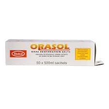 Orasol Rehydration Salts 10.5Mg (50's)