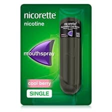 NICORETTE Quickmist Cool Berry Single 13.2Ml (13.2Ml)