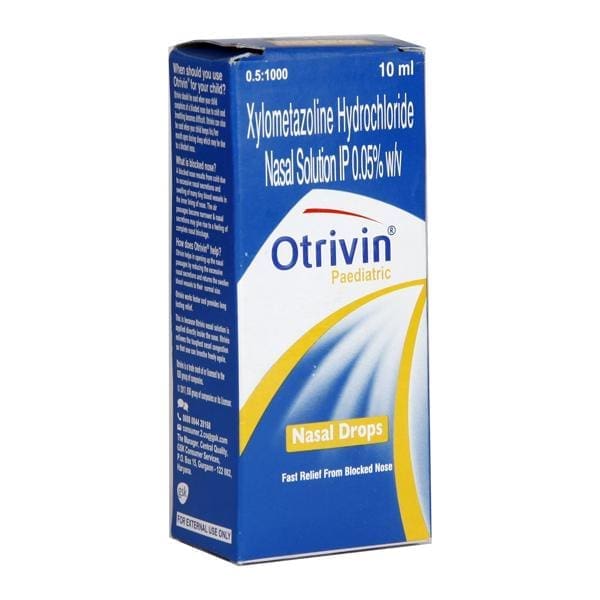 OTRIVIN Paediatric Drops 10Ml - Targeted Relief (10Ml)